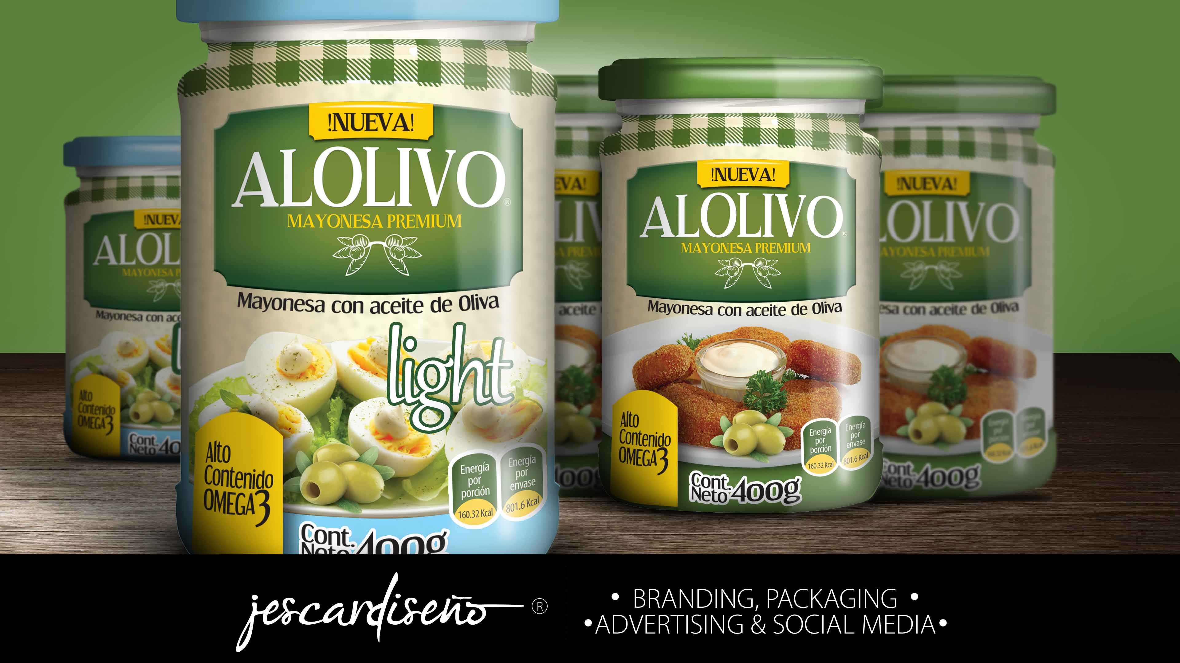 alolivo packaging branding jescardiseno portafolio a