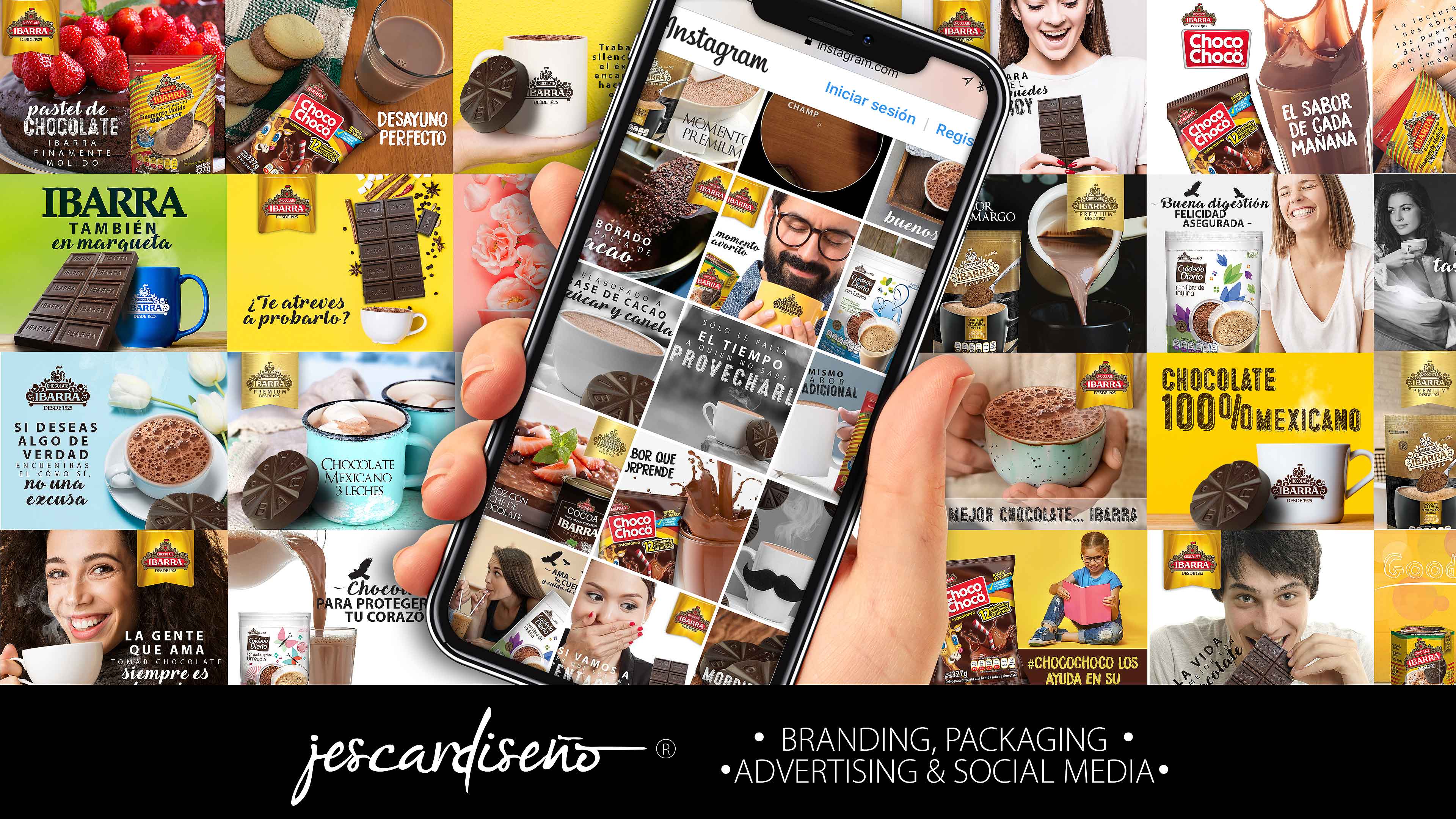 ibarra socialmedia packaging branding jescardiseno portafolio a